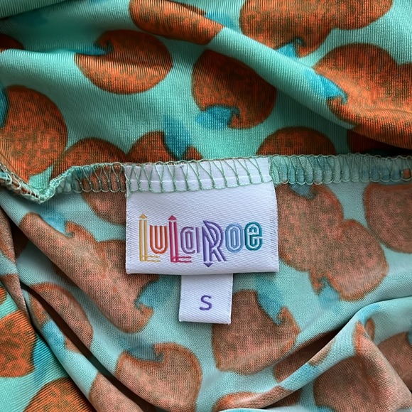 Lula Roe Citrus print skirt - Picture 2 of 2
